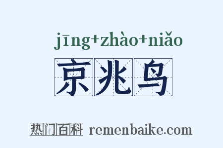 京兆鸟是什么意思的图片